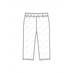 Patron Burda 9348 - Robe amble enfant