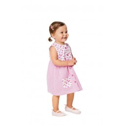 Patron Burda 9357 - Robe d'été pour enfant