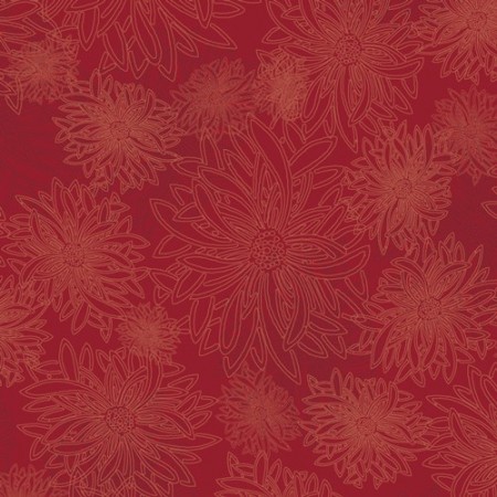 Art Gallery Fabrics - Floral elements - Scarlet