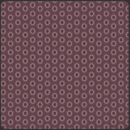 Art Gallery Fabrics - Oval elements - Prune brown