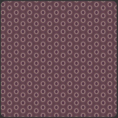 Art Gallery Fabrics - Oval elements - Prune brown