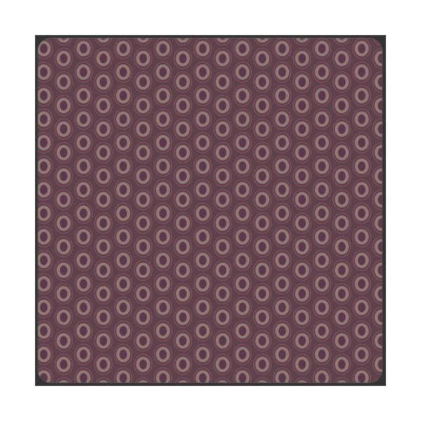 Art Gallery Fabrics - Oval elements - Prune brown