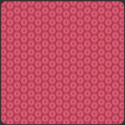 Art Gallery Fabrics - Oval elements - Cranberry