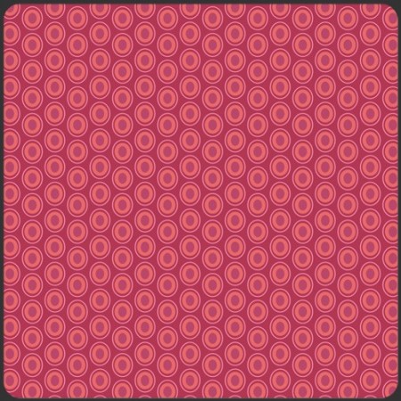 Art Gallery Fabrics - Oval elements - Cranberry Art Gallery Fabrics - Oval elements - Cranberry