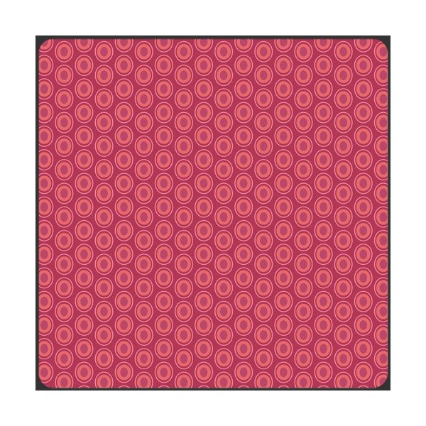 Art Gallery Fabrics - Oval elements - Cranberry