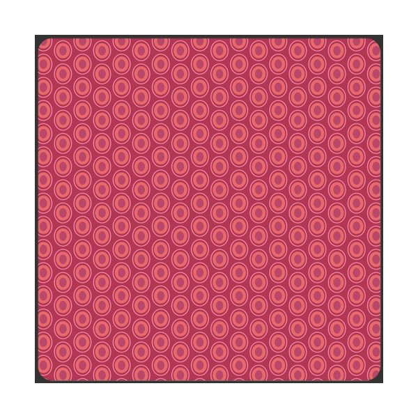 Art Gallery Fabrics - Oval elements - Cranberry