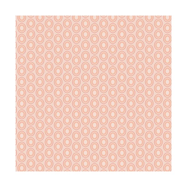 Art Gallery Fabrics - Oval elements - Peach dust