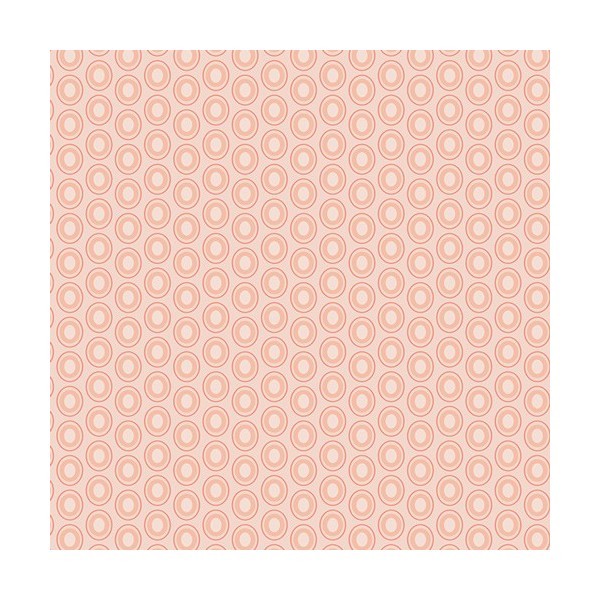 Art Gallery Fabrics - Oval elements - Peach dust