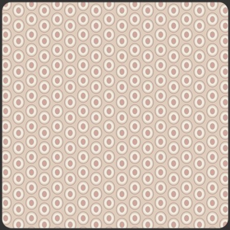 Art Gallery Fabrics - Oval elements - Cappuccino 