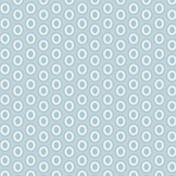 Art Gallery Fabrics - Oval elements - Powder blue