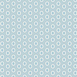 Art Gallery Fabrics - Oval elements - Powder blue