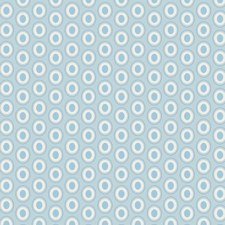 Art Gallery Fabrics - Oval elements - Powder blue Art Gallery Fabrics - Oval elements - Powder blue
