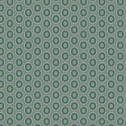 Art Gallery Fabrics - Oval elements - Sage meadow