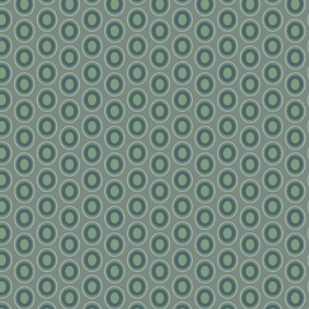 Art Gallery Fabrics - Oval elements - Sage meadow