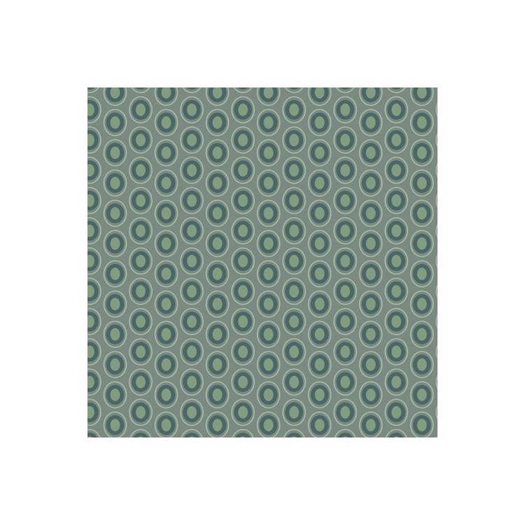 Art Gallery Fabrics - Oval elements - Sage meadow
