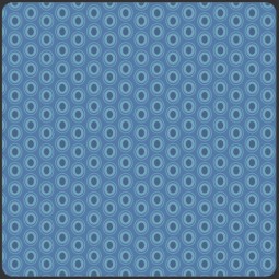 Art Gallery Fabrics - Oval elements - Sapphire