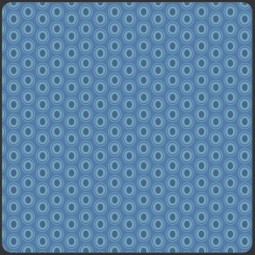 Art Gallery Fabrics - Oval elements - Sapphire