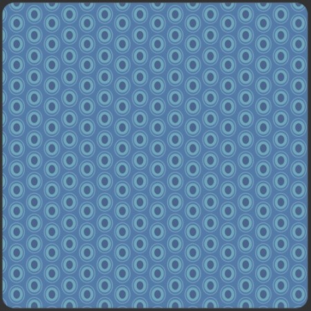 Art Gallery Fabrics - Oval elements - Sapphire