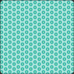 Art Gallery Fabrics - Oval elements - Peacock