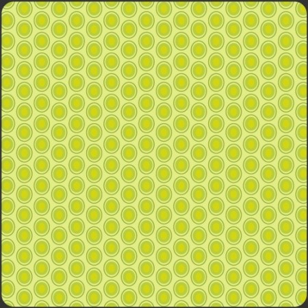 Art Gallery Fabrics - Oval elements - Green apple