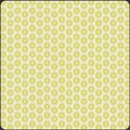 Art Gallery Fabrics - Oval elements - Key lime