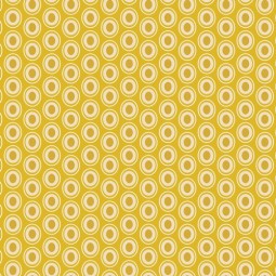 Art Gallery Fabrics - Oval elements - Golden