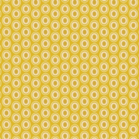 Art Gallery Fabrics - Oval elements - Golden Art Gallery Fabrics - Oval elements - Golden