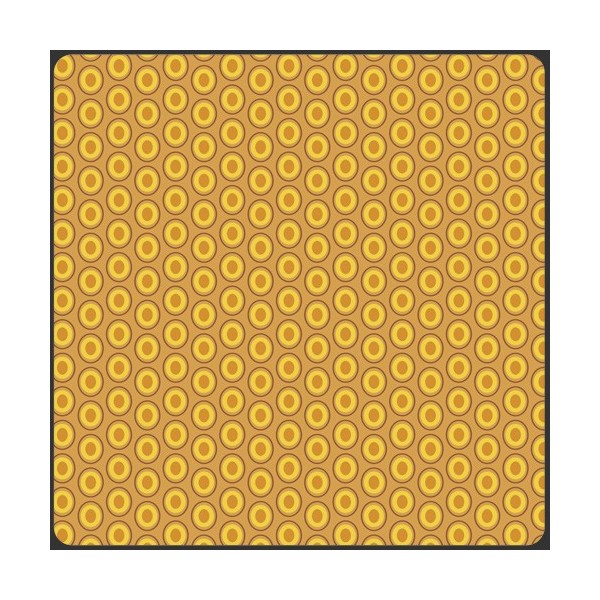 Art Gallery Fabrics - Oval elements - Mustard