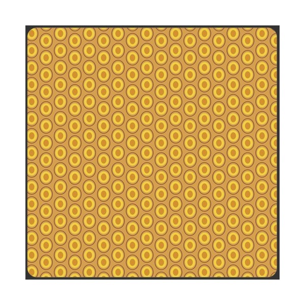 Art Gallery Fabrics - Oval elements - Mustard