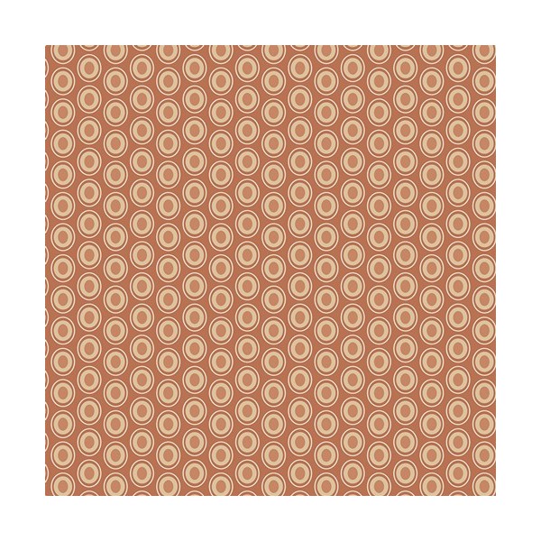 Art Gallery Fabrics - Oval elements - Salted caramel
