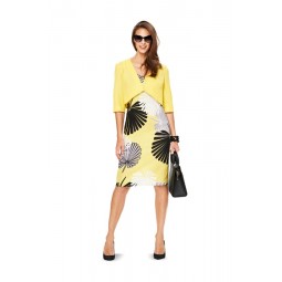 Patron Burda 6773 - Robe sans manches et veste assortie