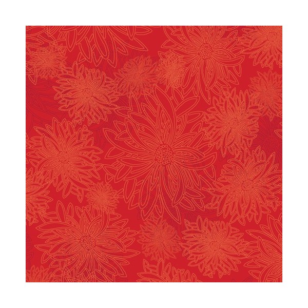 Art Gallery Fabrics - Floral elements - Flame