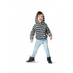 Patron Burda 9308 - Sweat-shirt à capuche enfant