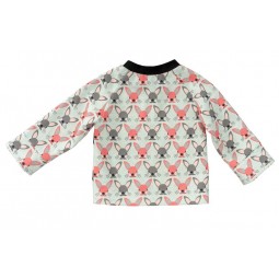 Patron Burda 9308 - Sweat-shirt à capuche enfant