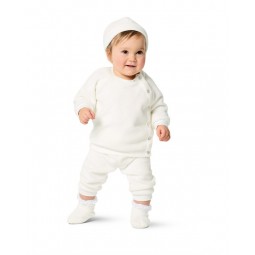 Patron Burda 9315 - Bonnet, pantalon et veste sweat bébé