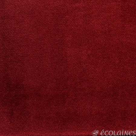Tissu velours - Baroja bordeaux Tissu velours - Baroja bordeaux