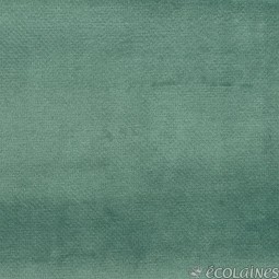 Tissu velours - Baroja vert d'eau