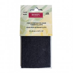Pièce de réparation jeans thermocollante 12 x 45 cm