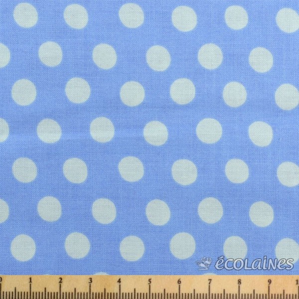 Tissu Kaffe Fassett - Spot china blue