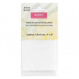 Pièces de réparation en nylon autocollante 7,5 x 13 cm