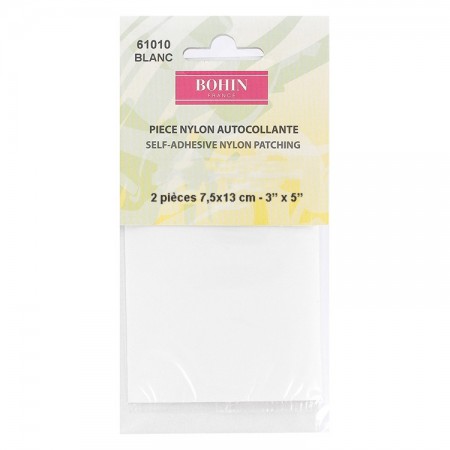 Pièces de réparation en nylon autocollante 7,5 x 13 cm