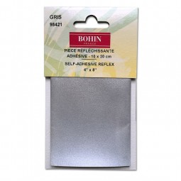 Pièce réfléchissante adhésive 10 x 20 cm
