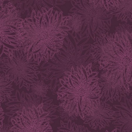 Art Gallery Fabrics - Floral elements - Mulberry