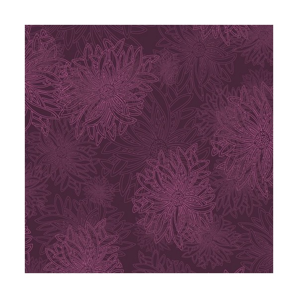 Art Gallery Fabrics - Floral elements - Mulberry