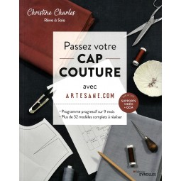 Livre : Passez votre CAP Couture avec Artesane