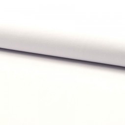 Tissu popeline coton unie - Blanc