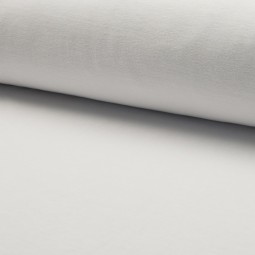 Tissu jersey velours Blanc