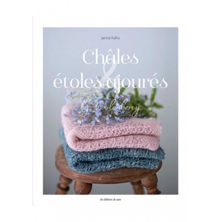 Livre de tricot : Châles & étoles ajourés au tricot