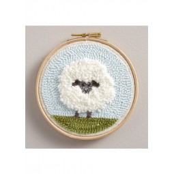 Livre de broderie : Punch needle spécial débutant