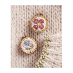 Livre de broderie : Punch needle spécial débutant